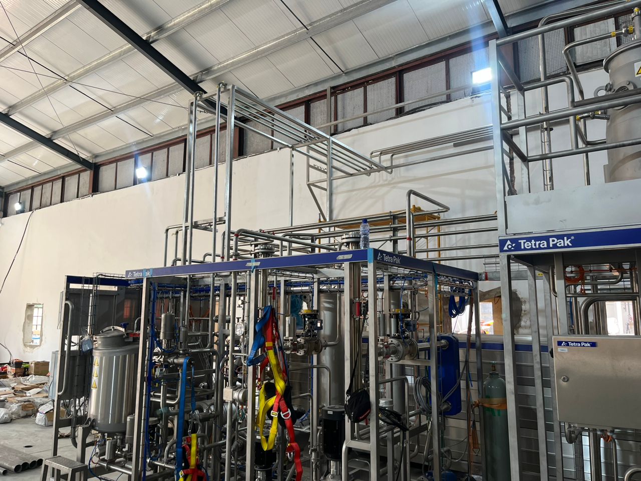 Stainless process plant installation by Hurlag Technologies